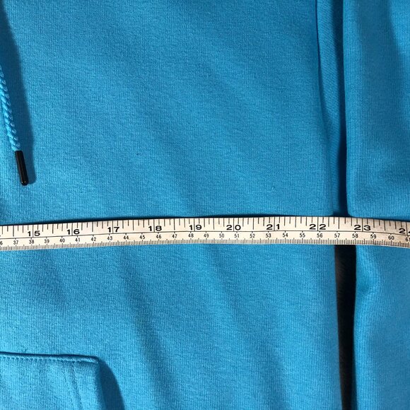 DumbClub Quack Deluxe Hoodie Blue Mens LG Pullover Oversize Super Soft Excellent - Picture 6 of 9
